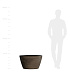 Кашпо CONCRETIKA BOWL SMOKEY GREY D80H45 заказать и купить с доставкой из магазина производителя Конкретика по цене 34 600 руб.
