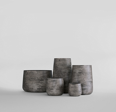 Кашпо CONCRETIKA CONE CONCRETE GREY DARK D38H60 заказать и купить по цене 25 280 руб ниже рынка от производителя с доставкой.