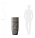 Кашпо CONCRETIKA YAR CONCRETE GREY DARK D46H110 заказать и купить с доставкой из магазина производителя Конкретика по цене 45 240 руб.