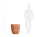 Кашпо CONCRETIKA VASE 3 RED CLAY D60H65 заказать и купить с доставкой из магазина производителя Конкретика по цене 38 510 руб.