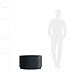 Кашпо CONCRETIKA CYLINDER XL ANTHRACITE D70H45 заказать и купить с доставкой из магазина производителя Конкретика по цене 37 250 руб.