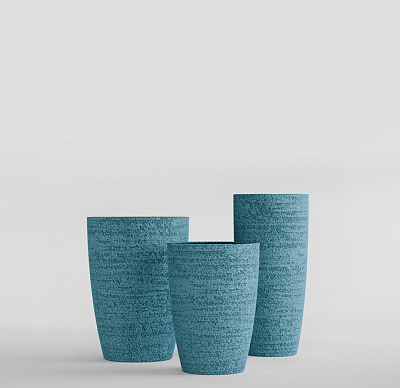 Кашпо CONCRETIKA CONUS EROSIA BLUE D30H55 заказать и купить по цене 12 750 руб ниже рынка от производителя с доставкой.