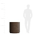 Кашпо CONCRETIKA CYLINDER XL EROSIA BROWN D70H80 заказать и купить с доставкой из магазина производителя Конкретика по цене 53 560 руб.