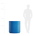 Кашпо CONCRETIKA CYLINDER XL DARK BLUE D80H85 заказать и купить с доставкой из магазина производителя Конкретика по цене 58 770 руб.