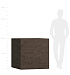 Кашпо CONCRETIKA CUBE EROSIA BROWN 100x100x100 заказать и купить с доставкой из магазина производителя Конкретика по цене 130 070 руб.