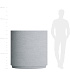 Кашпо CONCRETIKA CYLINDER XL EROSIA WHITE D120H120 заказать и купить с доставкой из магазина производителя Конкретика по цене 154 320 руб.