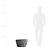Кашпо CONCRETIKA BOWL CONCRETE GREY DARK D65H36 заказать и купить с доставкой из магазина производителя Конкретика по цене 19 960 руб.