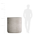 Кашпо CONCRETIKA CYLINDER XL CONCRETE WHITE D100H105 заказать и купить с доставкой из магазина производителя Конкретика по цене 107 780 руб.