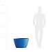 Кашпо CONCRETIKA BOWL DARK BLUE D80H45 заказать и купить с доставкой из магазина производителя Конкретика по цене 28 830 руб.