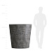 Кашпо CONCRETIKA CRATER CONCRETE GREY DARK D100H110 заказать и купить с доставкой из магазина производителя Конкретика по цене 135 720 руб.