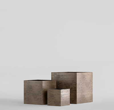 Кашпо CONCRETIKA CUBE SMOKEY GREY 90x90x90 заказать и купить по цене 109 110 руб ниже рынка от производителя с доставкой.