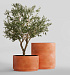 Кашпо CONCRETIKA CYLINDER XL RED CLAY D70H45 заказать и купить с доставкой из магазина производителя Конкретика по цене 35 090 руб.