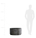Кашпо CONCRETIKA CYLINDER XL CONCRETE GREY DARK D70H45 заказать и купить с доставкой из магазина производителя Конкретика по цене 37 250 руб.
