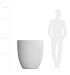 Кашпо CONCRETIKA VASE 3 SANTORINI D90H95 заказать и купить с доставкой из магазина производителя Конкретика по цене 77 840 руб.