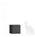 Кашпо CONCRETIKA CUBE EROSIA BLACK 30x30x30 заказать и купить с доставкой из магазина производителя Конкретика по цене 11 480 руб.