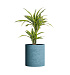 Кашпо CONCRETIKA CYLINDER EROSIA BLUE D60H65 заказать и купить с доставкой из магазина производителя Конкретика по цене 35 700 руб.