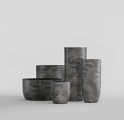 Кашпо CONCRETIKA YAR CONCRETE GREY DARK D40H44 заказать и купить по цене 15 970 руб ниже рынка от производителя с доставкой.
