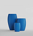 Кашпо CONCRETIKA OVAL DARK BLUE D45H66 заказать и купить с доставкой из магазина производителя Конкретика по цене 23 280 руб.