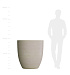 Кашпо CONCRETIKA VASE 3 EROSIA YELLOW D90H95 заказать и купить с доставкой из магазина производителя Конкретика по цене 89 520 руб.