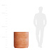 Кашпо CONCRETIKA CYLINDER XL RED CLAY D70H80 заказать и купить с доставкой из магазина производителя Конкретика по цене 52 620 руб.