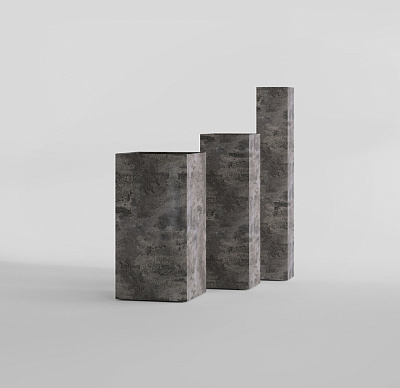 Кашпо CONCRETIKA COLONNA CONCRETE GREY DARK 40x40x80 заказать и купить по цене 27 010 руб ниже рынка от производителя с доставкой.