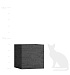 Кашпо CONCRETIKA CUBE EROSIA BLACK 40x40x40 заказать и купить с доставкой из магазина производителя Конкретика по цене 16 730 руб.