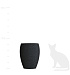 Кашпо CONCRETIKA OVAL EGG BLACK D30H41 заказать и купить с доставкой из магазина производителя Конкретика по цене 9 980 руб.