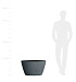 Кашпо CONCRETIKA BOWL EROSIA GREY D80H45 заказать и купить с доставкой из магазина производителя Конкретика по цене 33 150 руб.