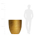 Кашпо CONCRETIKA VASE 3 RICH GOLD D90H95 заказать и купить с доставкой из магазина производителя Конкретика по цене 89 520 руб.