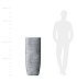 Кашпо CONCRETIKA YAR CONCRETE GREY LIGHT D46H110 заказать и купить с доставкой из магазина производителя Конкретика по цене 45 240 руб.