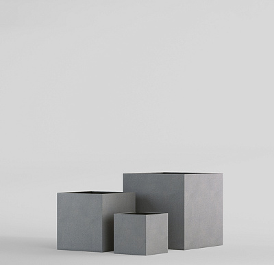 Кашпо CONCRETIKA CUBE LONDON GREY 100x100x100 заказать и купить по цене 113 100 руб ниже рынка от производителя с доставкой.