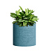 Кашпо CONCRETIKA CYLINDER EROSIA BLUE D30H30 заказать и купить с доставкой из магазина производителя Конкретика по цене 10 200 руб.
