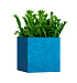 Кашпо CONCRETIKA CUBE COBALT BLUE 60x60x60 заказать и купить с доставкой из магазина производителя Конкретика по цене 36 490 руб.