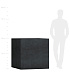 Кашпо CONCRETIKA CUBE ANTHRACITE 100x100x100 заказать и купить с доставкой из магазина производителя Конкретика по цене 135 720 руб.