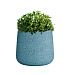 Кашпо CONCRETIKA CONE EROSIA BLUE D32H36 заказать и купить с доставкой из магазина производителя Конкретика по цене 11 730 руб.