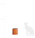 Кашпо CONCRETIKA CYLINDER CARROT D20H20 заказать и купить с доставкой из магазина производителя Конкретика по цене 4 630 руб.