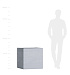 Кашпо CONCRETIKA CUBE EROSIA WHITE 70x70x70 заказать и купить с доставкой из магазина производителя Конкретика по цене 62 990 руб.