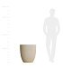 Кашпо CONCRETIKA VASE 3 SAHARA D60H65 заказать и купить с доставкой из магазина производителя Конкретика по цене 34 050 руб.