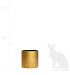 Кашпо CONCRETIKA CYLINDER RICH GOLD D30H30 заказать и купить с доставкой из магазина производителя Конкретика по цене 10 200 руб.