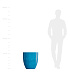 Кашпо CONCRETIKA VASE 3 COBALT BLUE D50H55 заказать и купить с доставкой из магазина производителя Конкретика по цене 22 550 руб.
