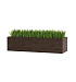 Кашпо CONCRETIKA BALCONY EROSIA BROWN 60x20x15 заказать и купить с доставкой из магазина производителя Конкретика по цене 10 200 руб.