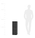 Кашпо CONCRETIKA COLONNA EROSIA BLACK 30x30x90 заказать и купить с доставкой из магазина производителя Конкретика по цене 30 600 руб.