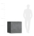 Кашпо CONCRETIKA CUBE SMOKEY BLUE 80x80x80 заказать и купить с доставкой из магазина производителя Конкретика по цене 86 490 руб.