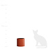 Кашпо CONCRETIKA CYLINDER TERRACOTTA D20H20 заказать и купить с доставкой из магазина производителя Конкретика по цене 4 630 руб.