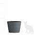 Кашпо CONCRETIKA CRATER EROSIA GREY D50H40 заказать и купить с доставкой из магазина производителя Конкретика по цене 17 350 руб.