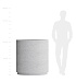 Кашпо CONCRETIKA CYLINDER XL EGG WHITE D100H105 заказать и купить с доставкой из магазина производителя Конкретика по цене 89 910 руб.