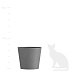 Кашпо CONCRETIKA CRATER LONDON GREY D40H35 заказать и купить с доставкой из магазина производителя Конкретика по цене 9 980 руб.