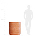 Кашпо CONCRETIKA CYLINDER XL RED CLAY D80H85 заказать и купить с доставкой из магазина производителя Конкретика по цене 66 400 руб.