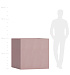Кашпо CONCRETIKA CUBE COCOA 100x100x100 заказать и купить с доставкой из магазина производителя Конкретика по цене 113 100 руб.