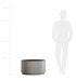 Кашпо CONCRETIKA CYLINDER XL CONCRETE WHITE D70H45 заказать и купить с доставкой из магазина производителя Конкретика по цене 37 250 руб.